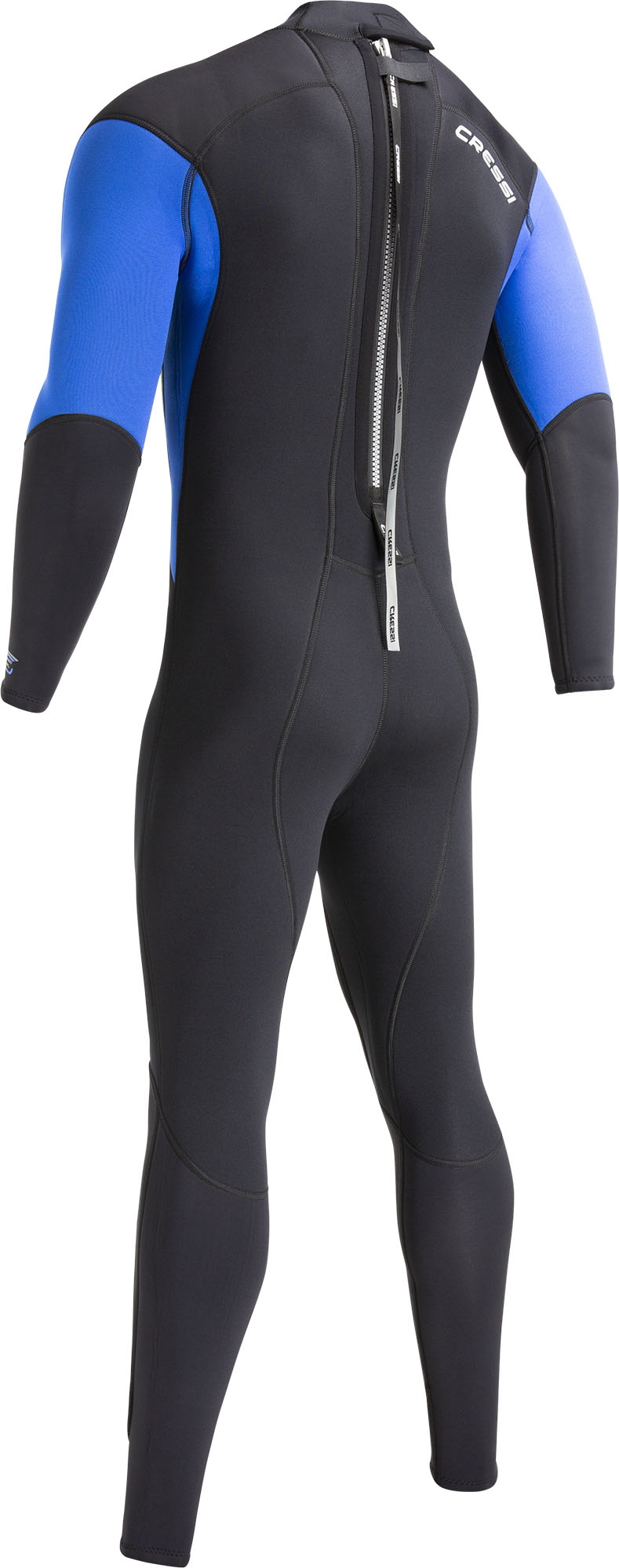 Cressi MOREA MAN MONOPIECE WETSUIT BLACK/BLUE 3mm 2XL/6 - Image 7
