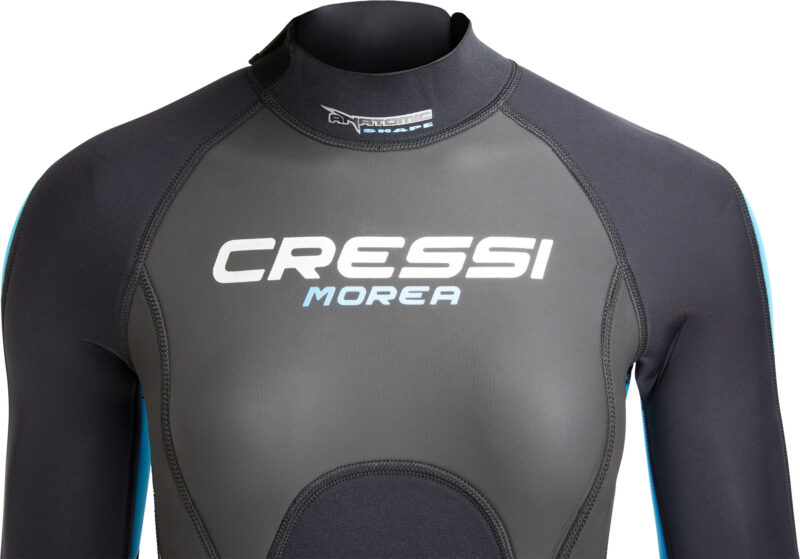 Cressi MOREA LADY MONOPIECE WETSUIT BLACK/TURQUOISE 3mm L/4 - Image 8