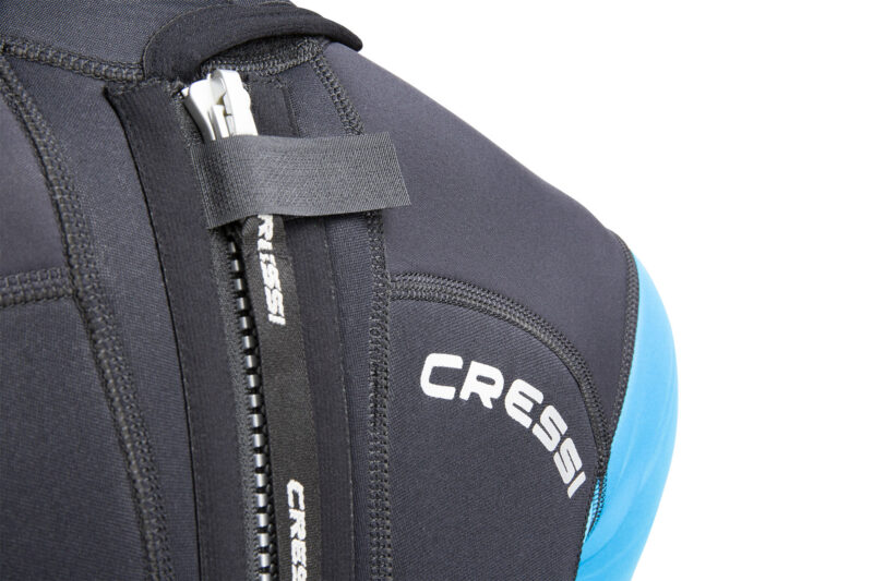 Cressi MOREA LADY MONOPIECE WETSUIT BLACK/TURQUOISE 3mm XL/5 - Image 9