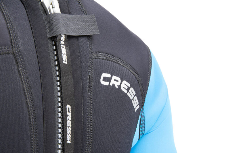 Cressi MOREA LADY MONOPIECE WETSUIT BLACK/TURQUOISE 3mm L/4 - Image 11