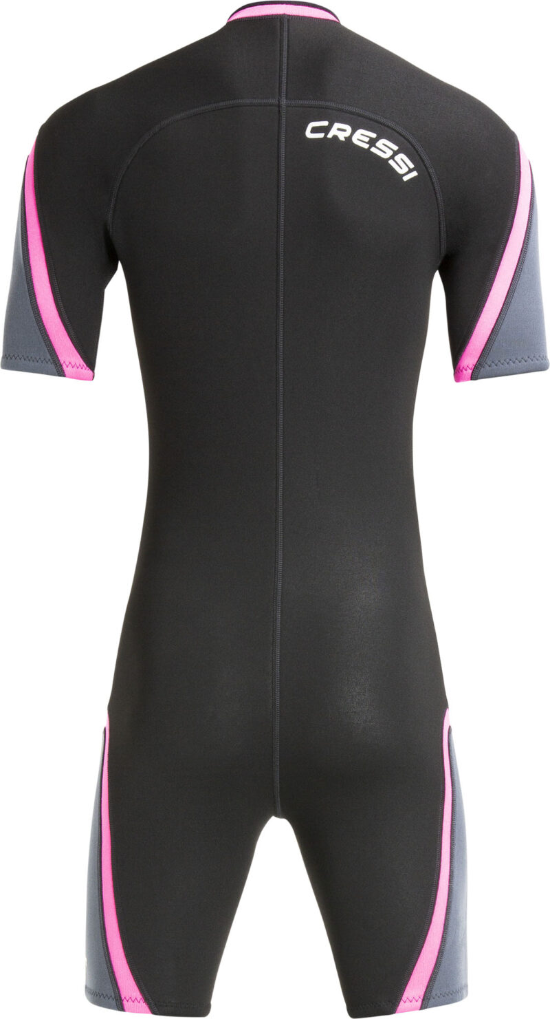 Cressi PLAYA LADY SHORTY WETSUIT BLACK/PINK 2.5mm M/3 - Image 2