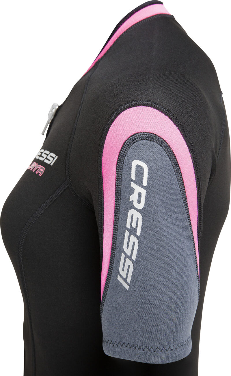 Cressi PLAYA LADY SHORTY WETSUIT BLACK/PINK 2.5mm M/3 - Image 6