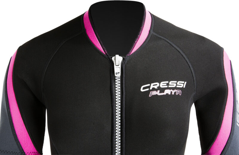 Cressi PLAYA LADY SHORTY WETSUIT BLACK/PINK 2.5mm M/3 - Image 3