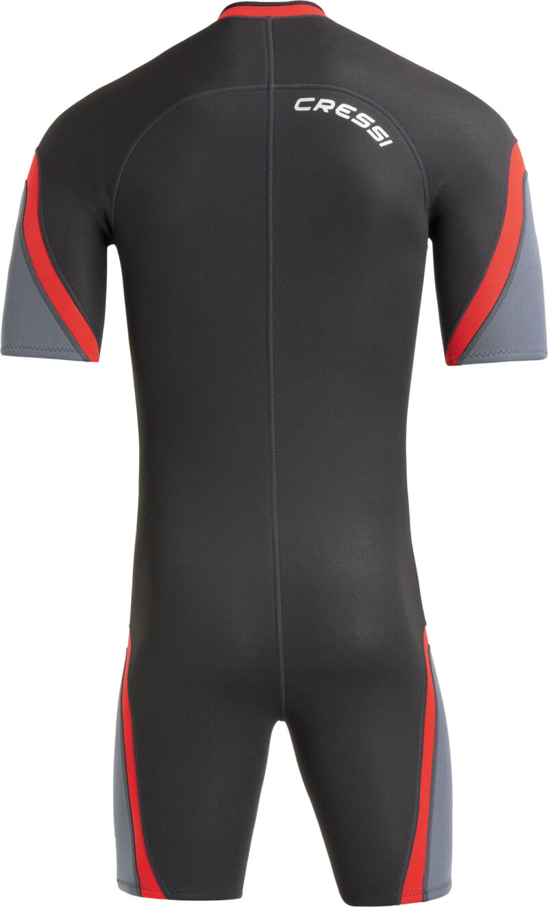 Cressi PLAYA MAN SHORTY WETSUIT BLACK/RED 2.5mm 2XL/6 - Image 2
