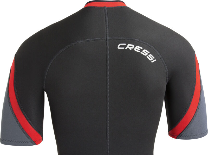 Cressi PLAYA MAN SHORTY WETSUIT BLACK/RED 2.5mm 2XL/6 - Image 5