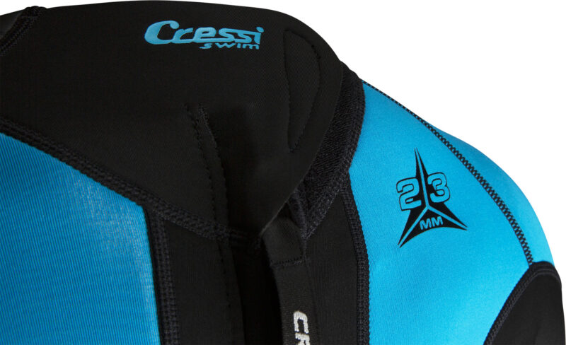 Cressi KARUA LADY MONOP. SWIMSUIT BLACK/TURQUOISE 3/2mm L/4 - Image 5