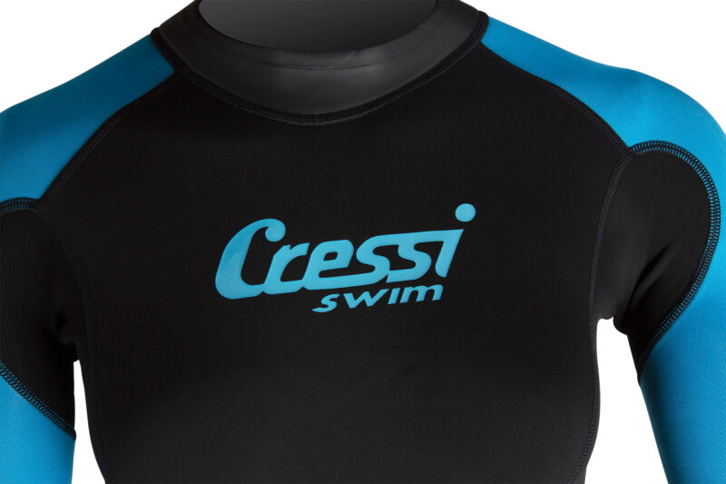 Cressi KARUA LADY MONOP. SWIMSUIT BLACK/TURQUOISE 3/2mm L/4 - Image 4