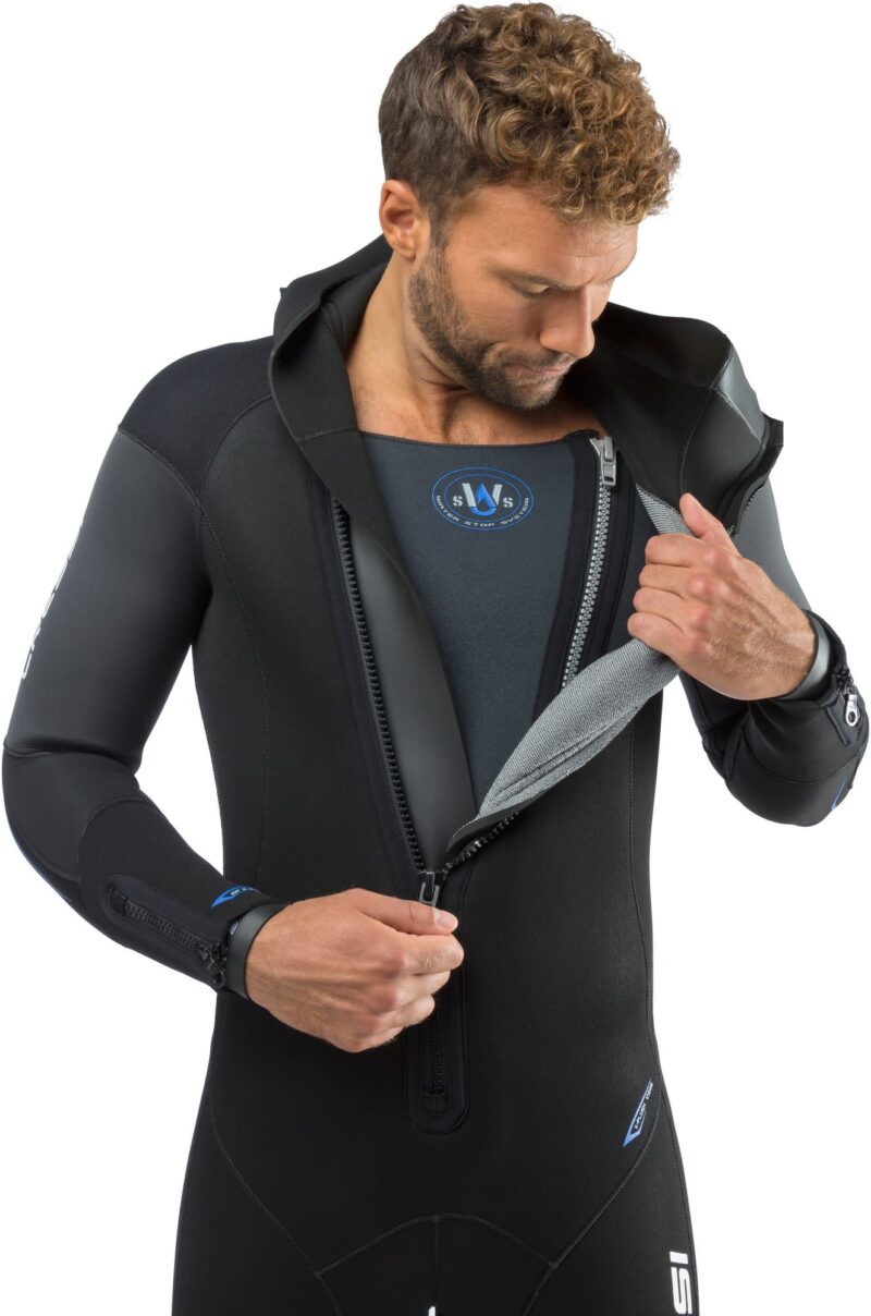 Cressi FACILE MAN MONOPIECE WETSUIT 8mm XL/5 - Image 8