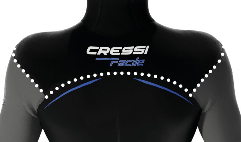 Cressi FACILE MAN MONOPIECE WETSUIT 8mm XL/5 - Image 4