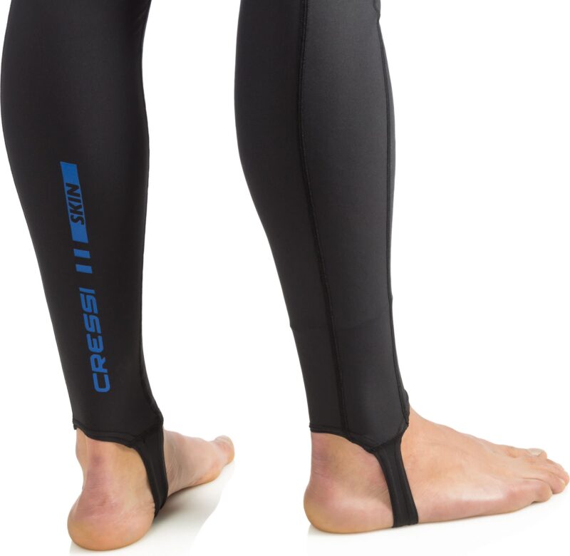 Cressi SKIN MAN MONOPIECE WETSUIT BLACK/BLUE 1mm M/3 - Image 12