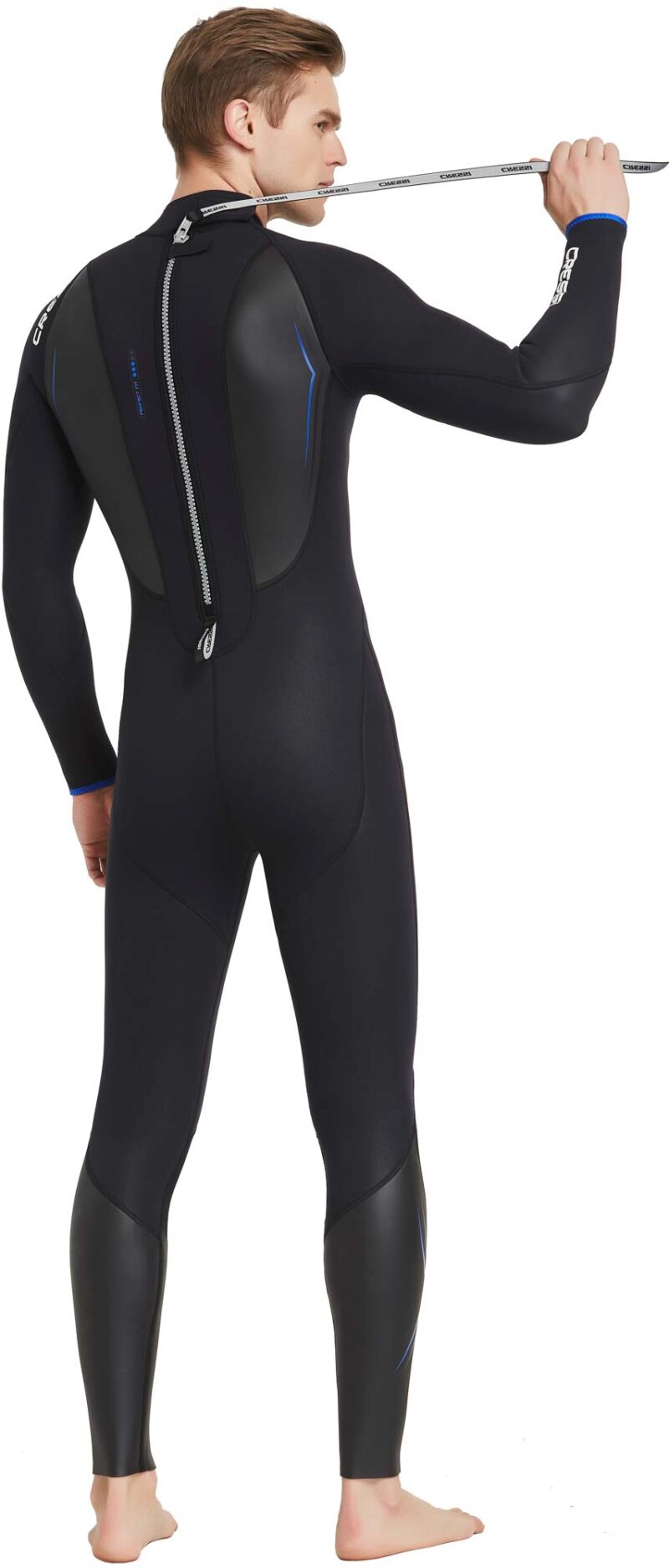 Cressi ALTUM MAN MONOPIECE BLACK/BLUE 3mm XL/5 - Image 3