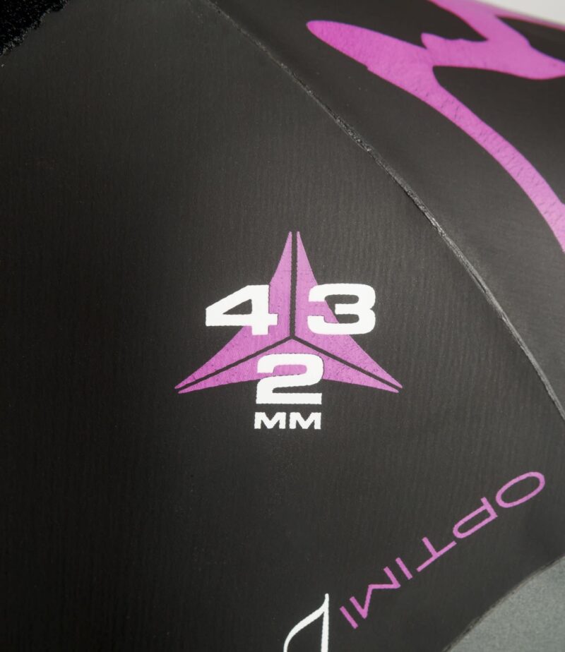 Cressi KUWAE LADY MONOP. SWIMSUIT BLACK/LILAC 2/3/4mm XS/1 - Image 10