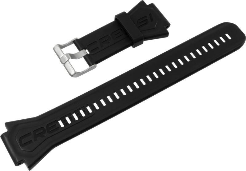 Cressi RECTANGULAR BIG SCREEN DIVE COMPUTER BAND BLACK - Image 3