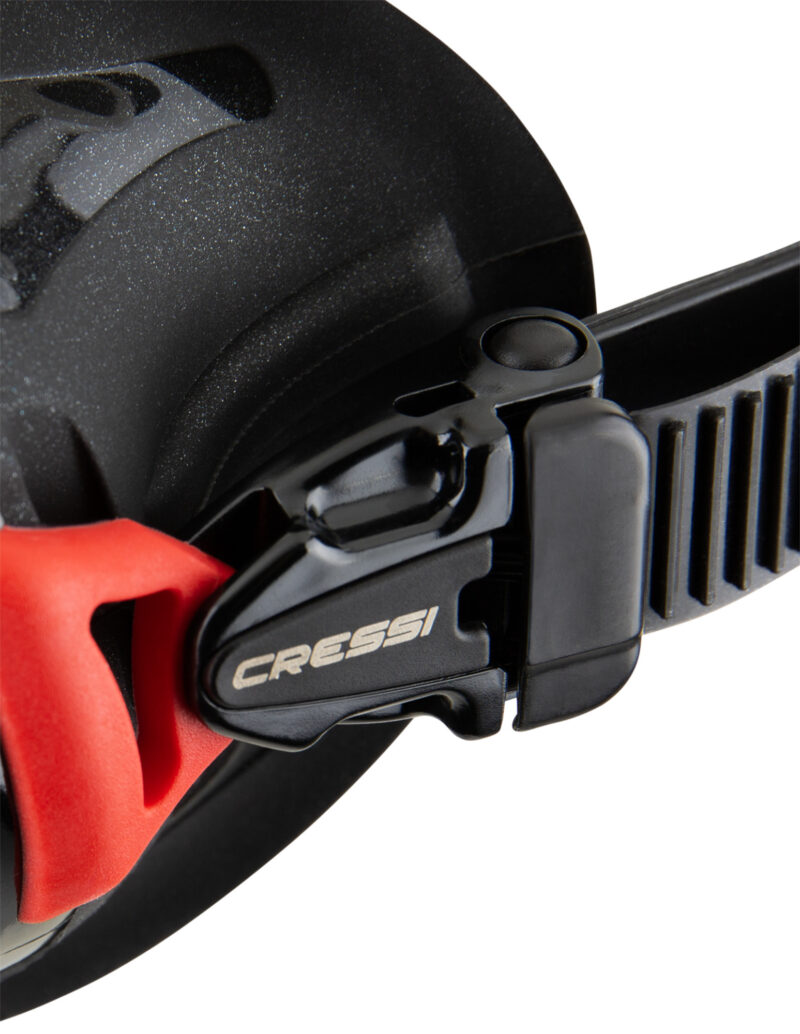 Cressi ZEUS MASK BLACK/ RED - Image 4