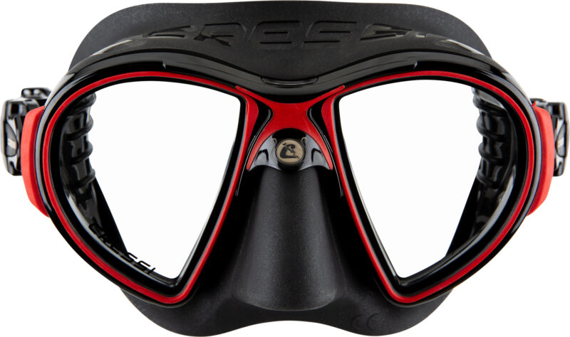 Cressi ZEUS MASK BLACK/ RED - Image 3
