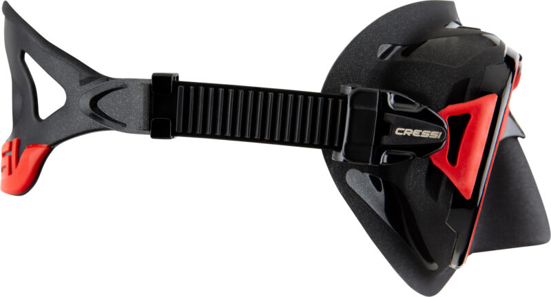 Cressi ZEUS MASK BLACK/ RED - Image 2
