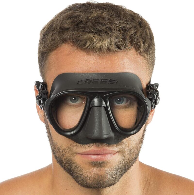 Cressi CALIBRO MASK SIL BLACK/FRAME BLACK - Image 6