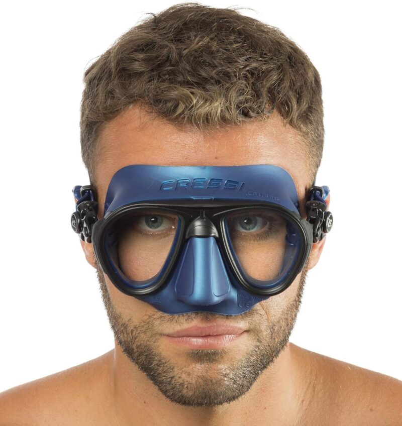 Cressi CALIBRO MASK SIL BLUE METAL - Image 6