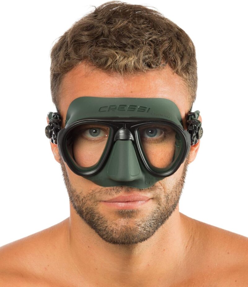 Cressi CALIBRO MASK SIL GREEN/FRAME GREEN - Image 6