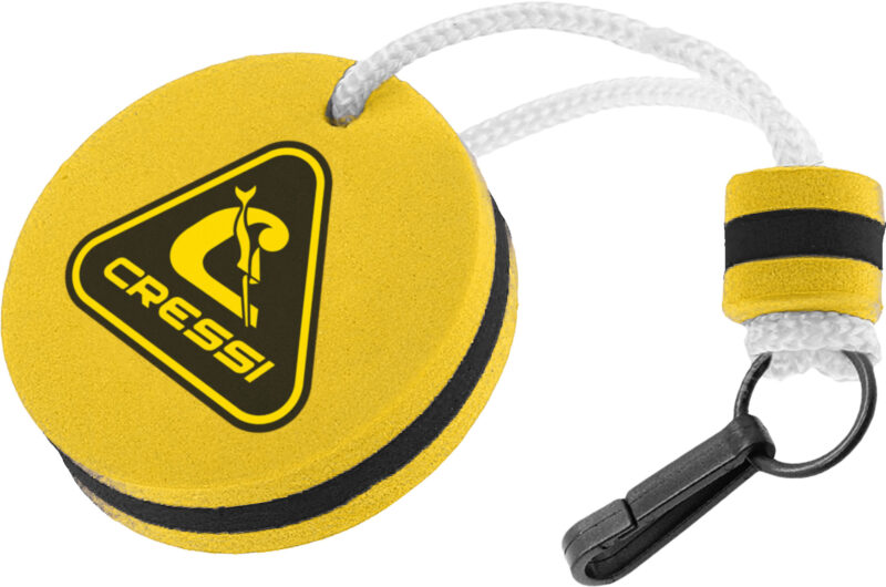 Cressi FLOATING KEYCHAIN BLACK/YELLOW - Image 2