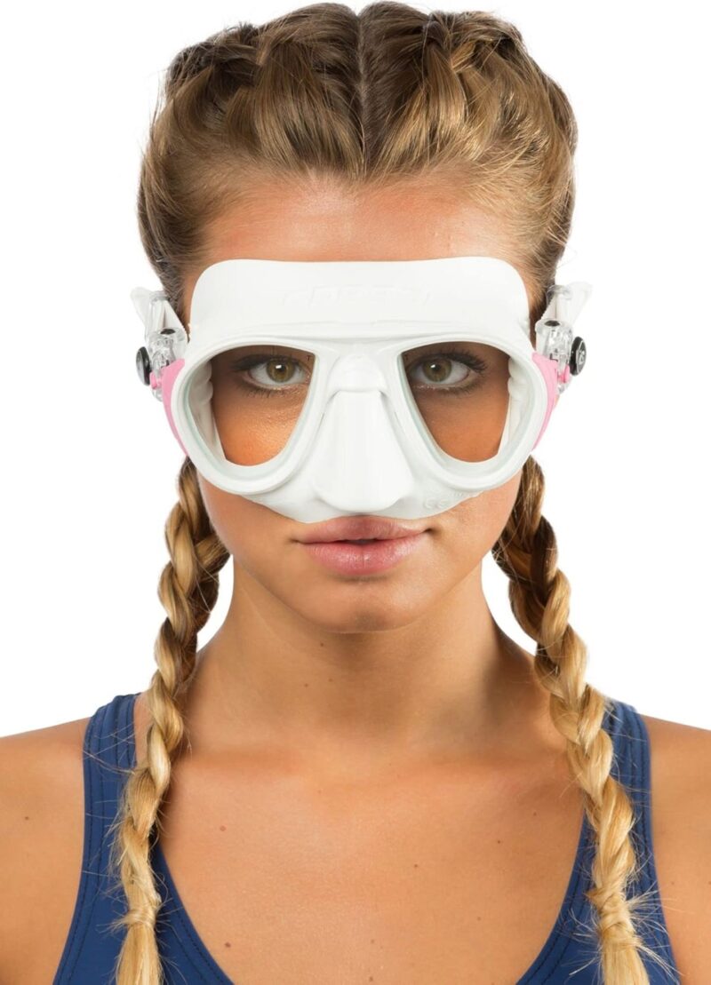Cressi CALIBRO MASK SIL WHITE/FRAME PINK - Image 6